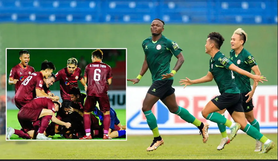 CLB TP.HCM mới chỉ mừng chiến thắng một trận trước B. Bình Dương, liệu có vượt qua Bình Định có lực lượng tốt hơn. Ảnh: ANH PHƯƠNG