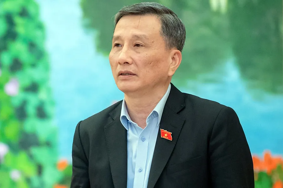 Chủ nhiệm Ủy ban KHCN&MT Lê Quang Huy phát biểu tại phiên họp chuyên đề. Ảnh: QH Chủ nhiệm Ủy ban KHCN&MT Lê Quang Huy phát biểu tại phiên họp chuyên đề. Ảnh: QH