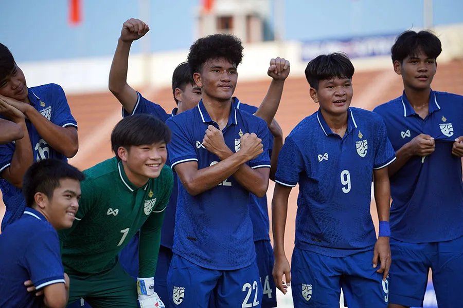 U-17 Thái Lan trong thế chủ nhà nhưng cần thận trọng trước U-17 Lào. Ảnh: CTV U-17 Thái Lan trong thế chủ nhà nhưng cần thận trọng trước U-17 Lào. Ảnh: CTV