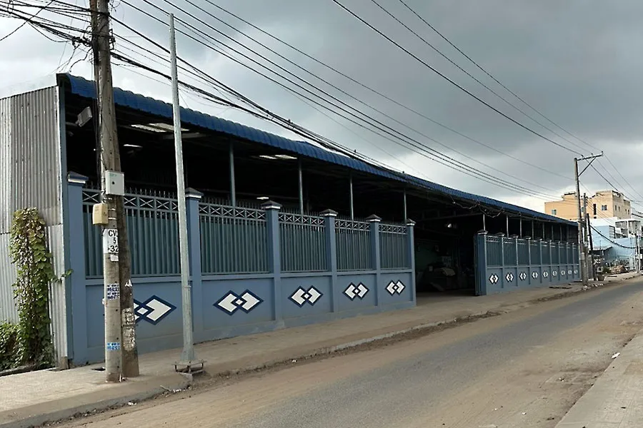 Một góc phần đất tranh chấp. Ảnh: TRẦN VŨ