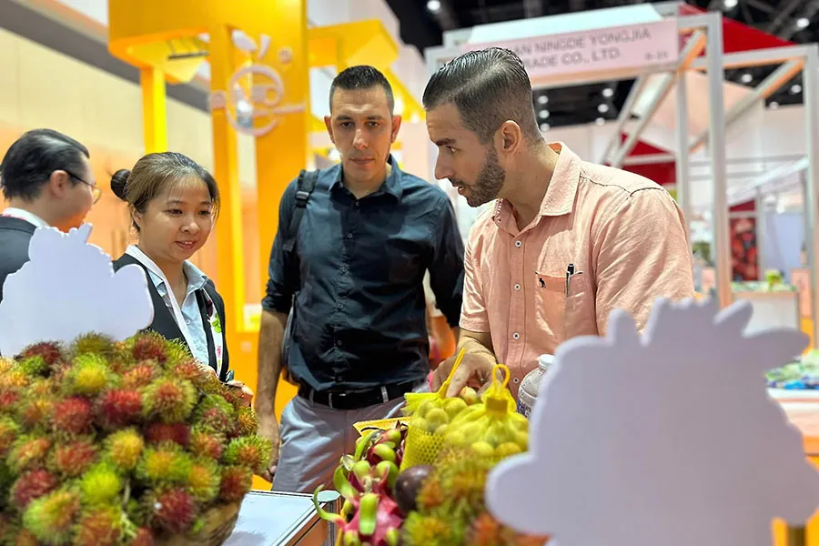 Nhiều sản phẩm trái cây Việt Nam đã và đang chinh phục được những thị trường khó tính. Ảnh: Q.HUY