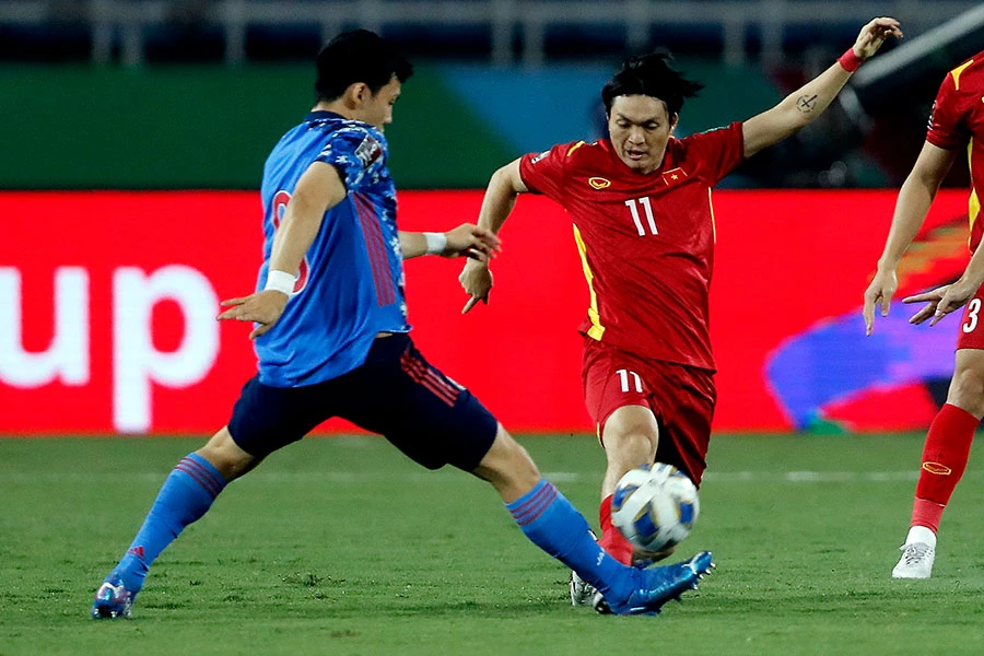 Đội tuyển Viêt Nam gặp lại Nhật Bản sau vòng loại World Cup 2022 ngay trận khai mạc bảng D Asian Cup. Ảnh: HẢI THỊNH 15_BAICHINH_pre_Vietnam_NhatBan_AsianCup_990.jpg
