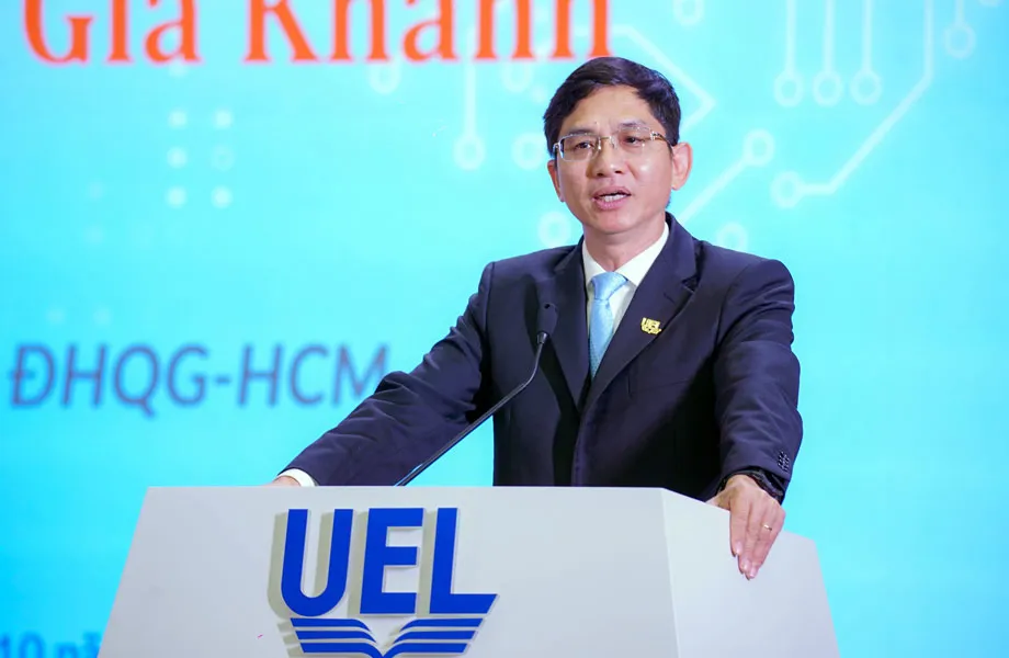 PGS-TS HOÀNG CÔNG GIA KHÁNH, Hiệu trưởng Trường ĐH Kinh tế - Luật (ĐH Quốc gia TP.HCM)