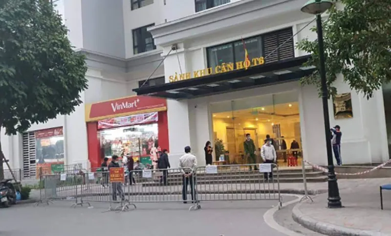  Hà Nội: Cách ly 1 tầng tại Khu đô thị Times City ảnh 1