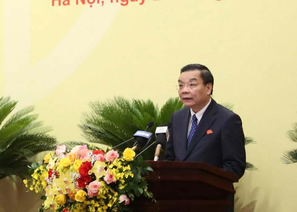 Chủ tịch UBND TP Hà Nội Chu Ngọc Anh