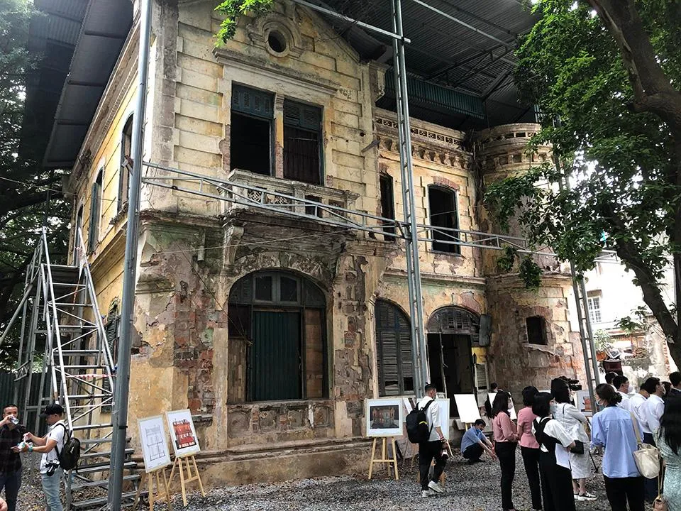 Dự án cải tạo biệt thự số 49 Trần Hưng Đạo vừa được UBND quận Hoàn Kiếm khởi công cuối tháng 4-2022 Dự án cải tạo biệt thự số 49 Trần Hưng Đạo vừa được UBND quận Hoàn Kiếm khởi công cuối tháng 4-2022