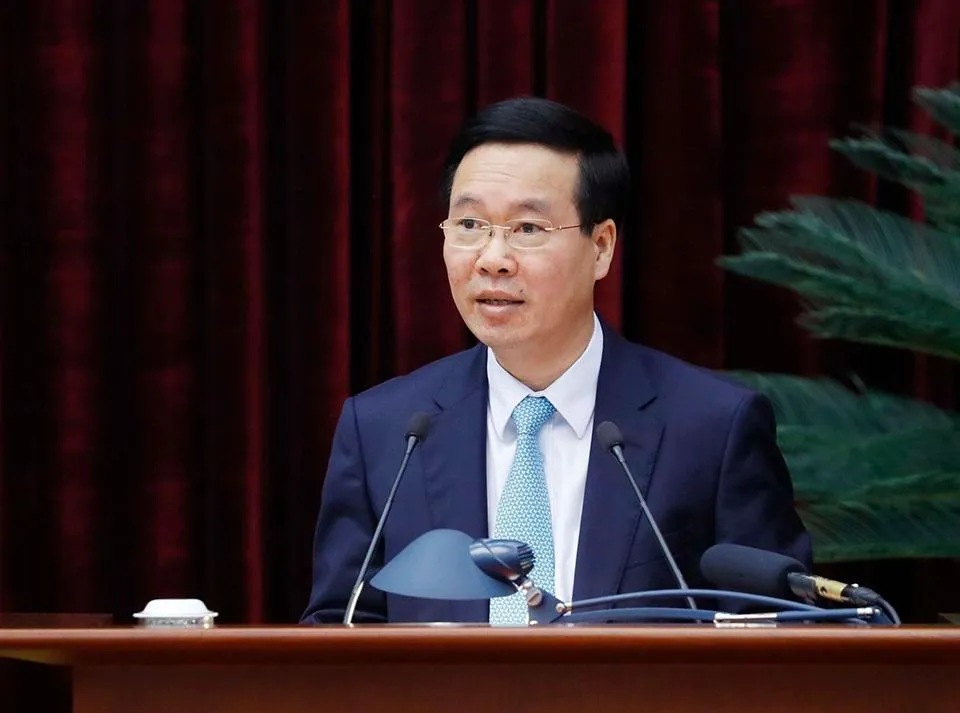 Ông Võ Văn Thưởng, Ủy viên Bộ Chính trị, Thường trực Ban Bí thư