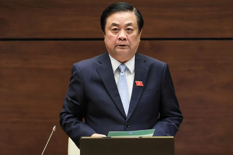 Bộ trưởng NN&amp;PTNT Lê Minh Hoan.