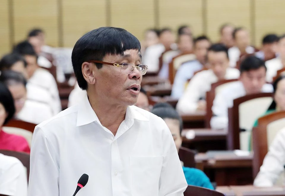 Ông Chu Phú Mỹ, Giám đốc Sở NN&amp;PTNT Hà Nội.