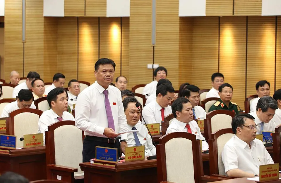 Trưởng ban Tổ chức Thành uỷ Hà Nội Vũ Đức Bảo