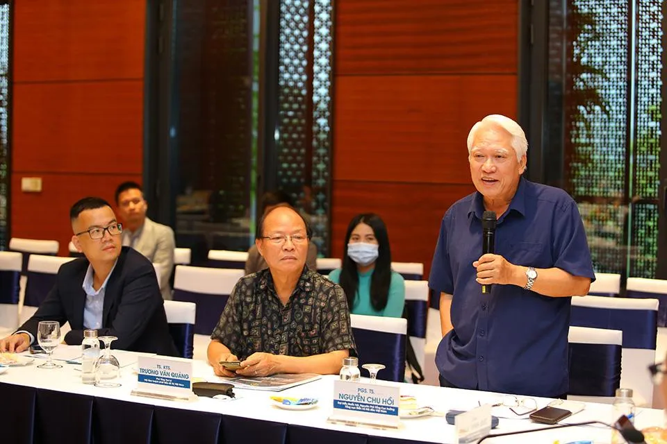 PGS.TS Nguyễn Chu Hồi, nguyên Phó Tổng cục trưởng Tổng cục Biển và Hải đảo Việt Nam (Bộ TN&amp;MT)