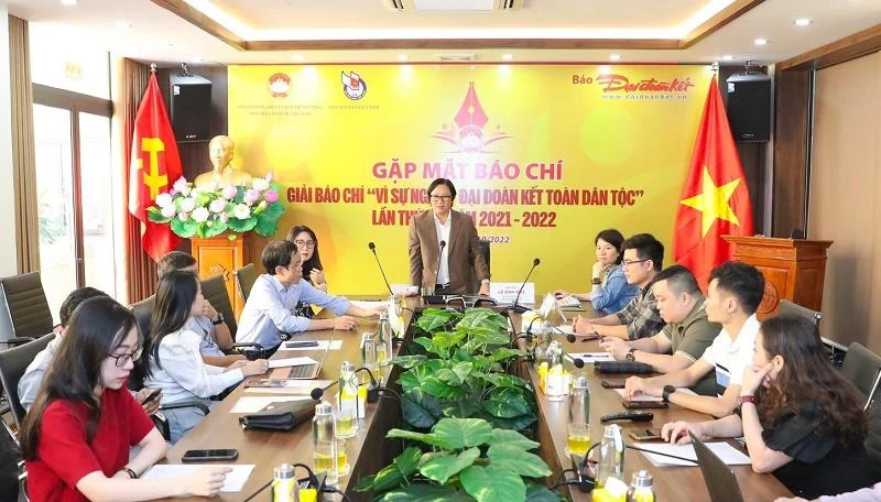 Ban tổ chức công bố về giải báo chí "Vì sự nghiệp đại đoàn kết dân tộc".