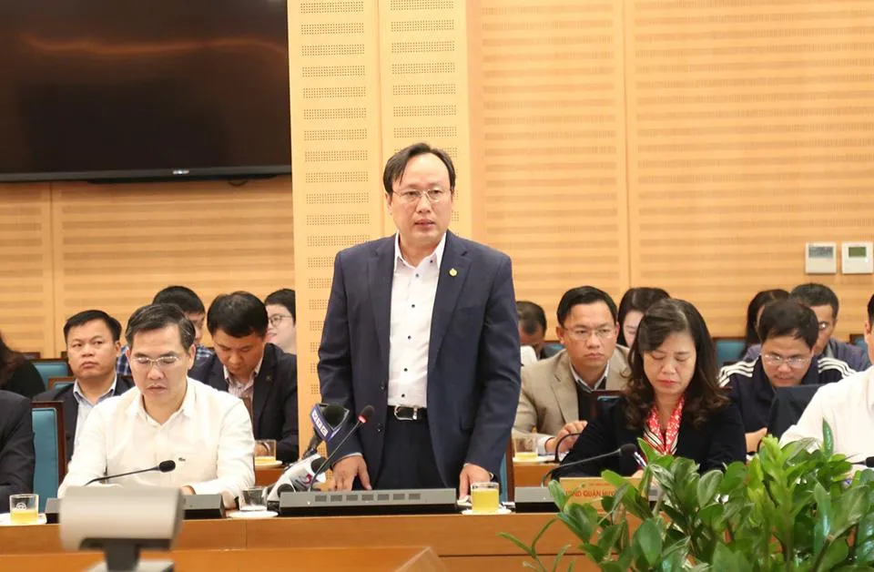 Ông Đỗ Thanh Tùng, Phó Chủ tịch UBND quận Hoàng Mai, Hà Nội. Ảnh: Trọng Phú Ông Đỗ Thanh Tùng, Phó Chủ tịch UBND quận Hoàng Mai, Hà Nội. Ảnh: Trọng Phú