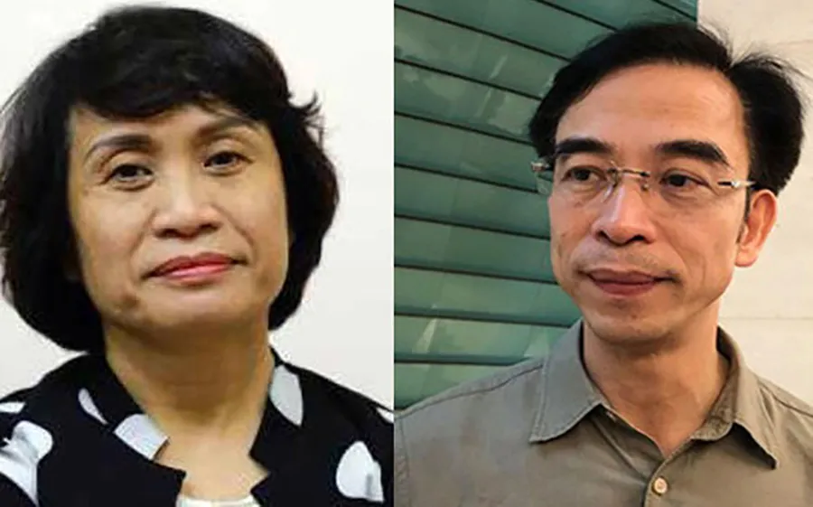 Bà Lê Thị Quỳnh Mai (trái) và ông Nguyễn Quang Tuấn (phải). Ảnh: TL Bà Lê Thị Quỳnh Mai (trái) và ông Nguyễn Quang Tuấn (phải). Ảnh: TL