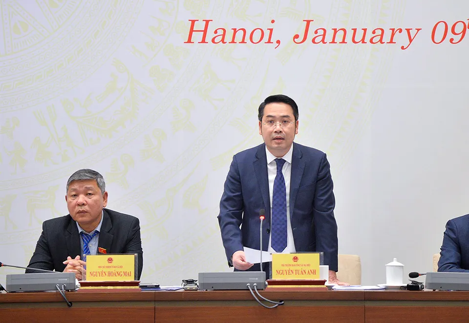 Ông Nguyễn Tuấn Anh, Phó Ban công tác đại biểu thuộc Ủy ban Thường vụ QH