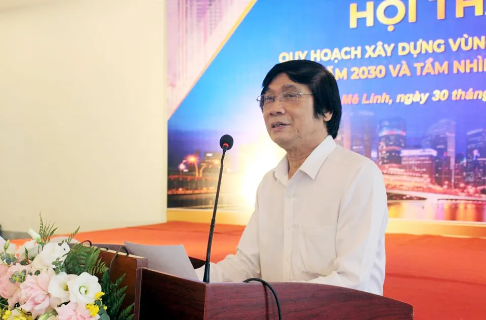 PGS.TS Trần Ngọc Chính, Chủ tịch Hội quy hoạch phát triển Việt Nam. Ảnh: Trọng Phú PGS.TS Trần Ngọc Chính, Chủ tịch Hội quy hoạch phát triển Việt Nam. Ảnh: Trọng Phú