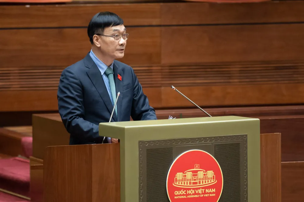 Chủ nhiệm Uỷ ban Kinh tế Vũ Hồng Thanh. Ảnh: Quốc hội