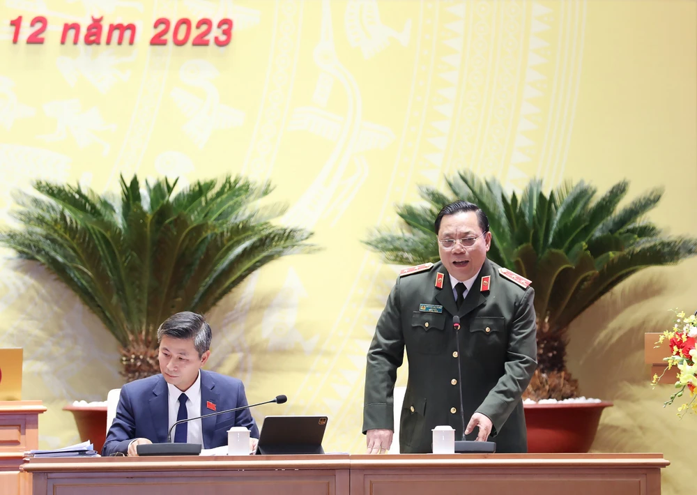 Giám đốc Công an TP Hà Nội Nguyễn Hải Trung