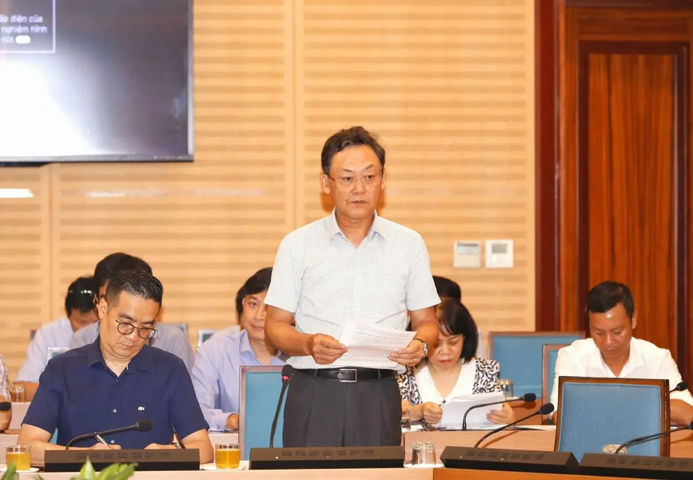 Giám đốc Sở KH&ĐT Hà Nội Lê Anh Quân. hai quận Đông Anh và Gia Lâm
