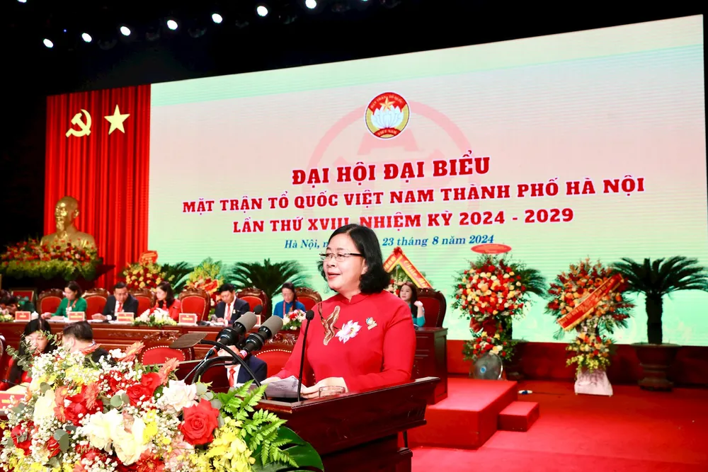Bí thư Thành uỷ Hà Nội Bùi Thị Minh Hoài. bui-thi-minh-hoai.jpeg