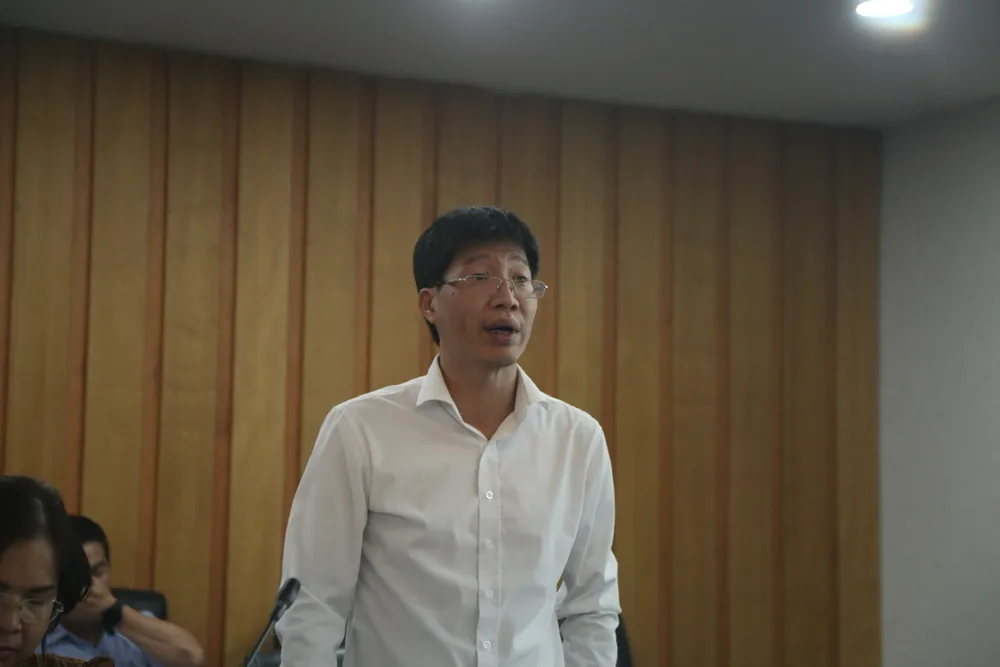 Ông Chu An Trường, Phó Cục trưởng Cục Quy hoạch và Phát triển tài nguyên đất (Bộ TN&MT) (Ảnh: Trọng Phú) dau-gia-dat-chu-an-truong.jpg