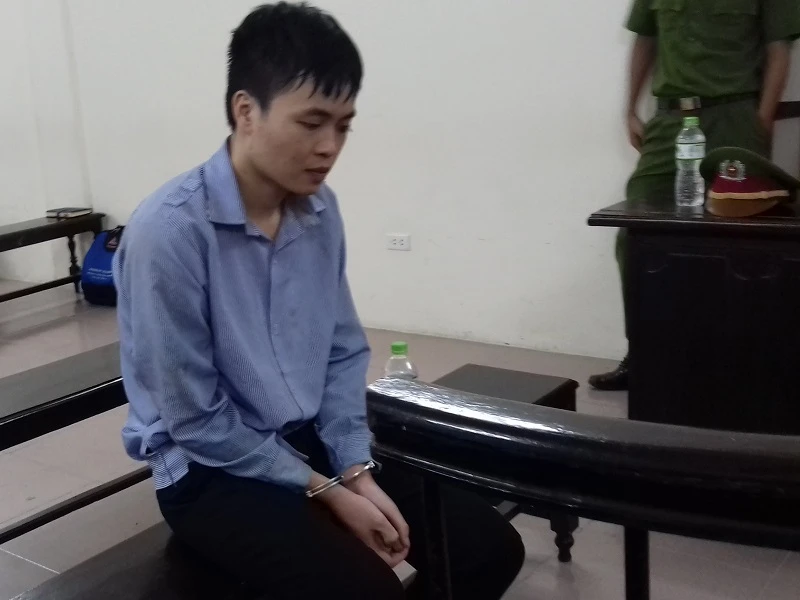 Bị cáo Đạo tại tòa