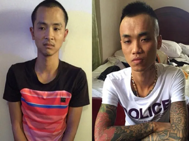 Một số đối tượng tham gia việc bắt giữ doanh nhân Trung Quốc 