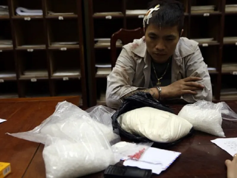 Trần Bá Đức, kẻ đã điên cuồng nổ súng bắn trả khi bị cảnh sát truy bắt vào tháng 4-2016 vừa qua