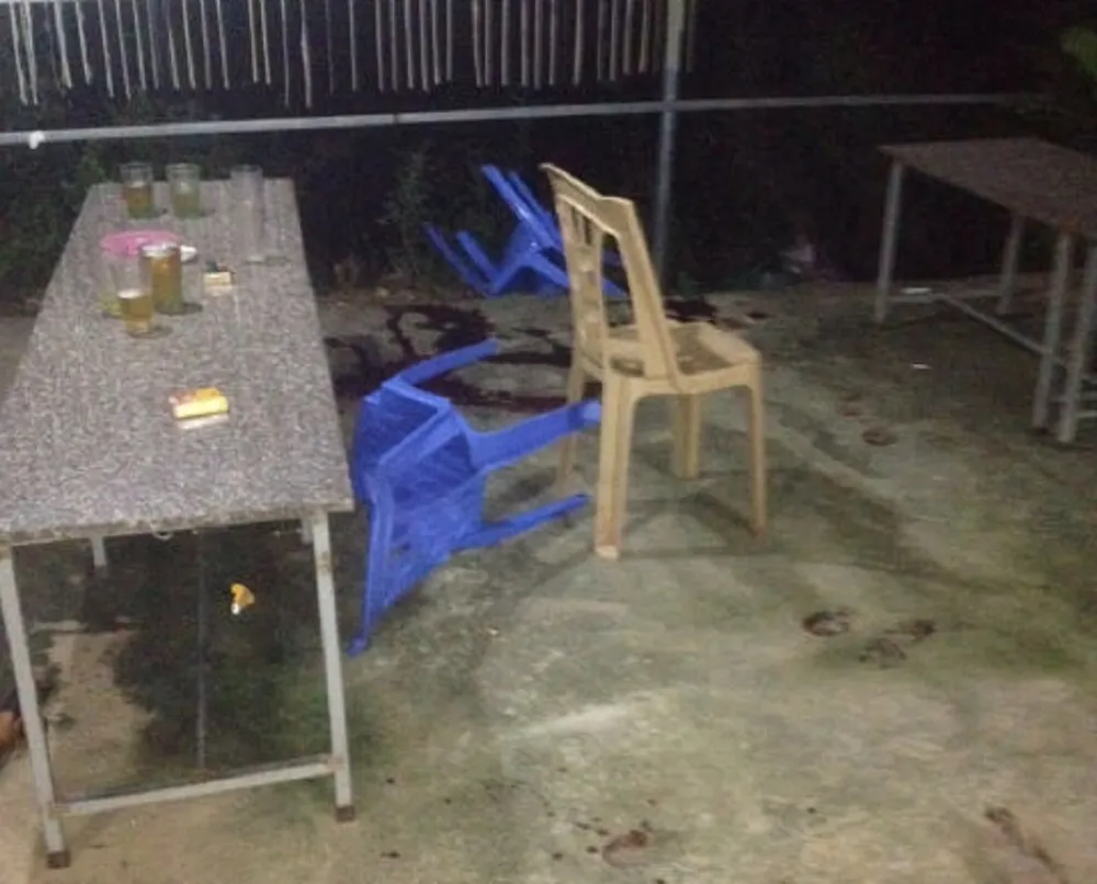 Hiện trường vụ án mạng