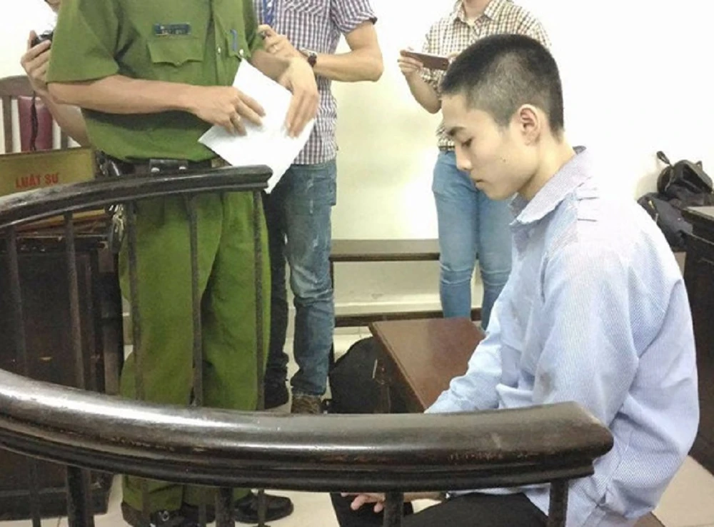 Vũ Văn Bình tại phiên tòa ngày 24-5