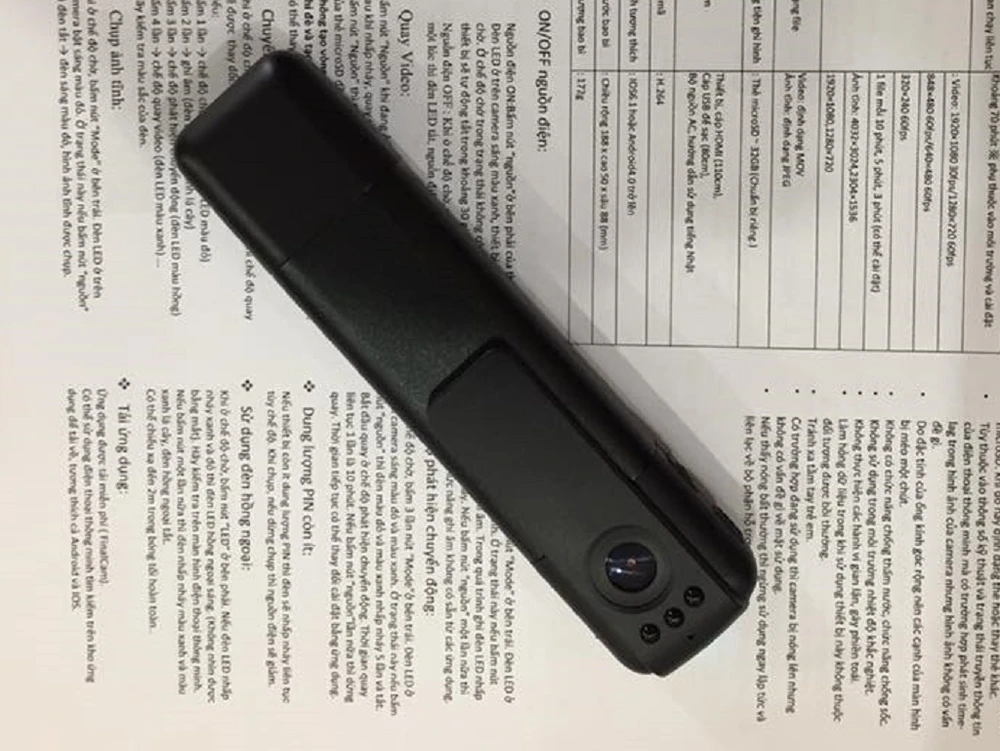 Cảnh sát 141 Hà Nội dùng camera siêu nhỏ ảnh 1