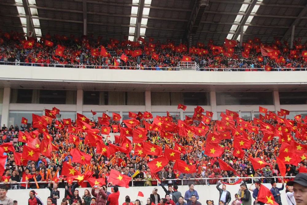 Những hình ảnh không thể quên tại 'chảo lửa' Mỹ Đình ảnh 3