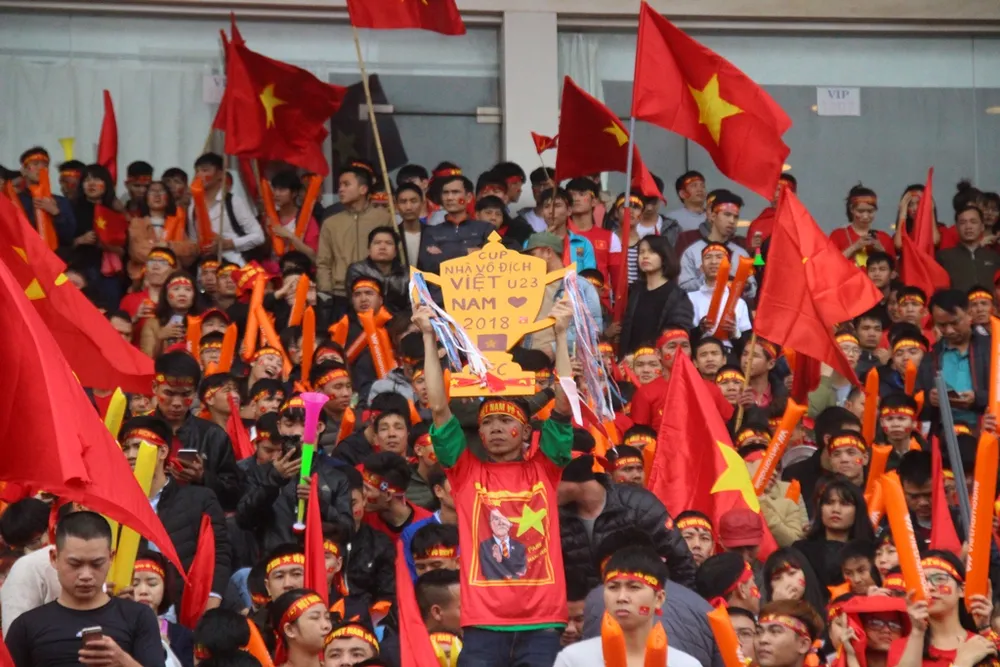 Những hình ảnh không thể quên tại 'chảo lửa' Mỹ Đình ảnh 5