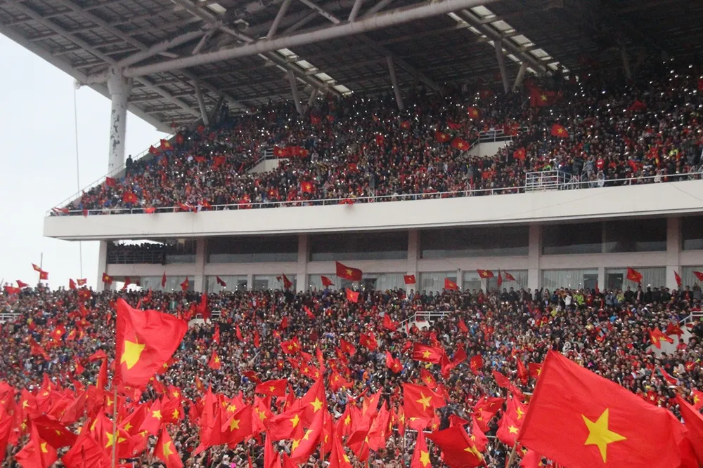 Những hình ảnh không thể quên tại 'chảo lửa' Mỹ Đình ảnh 8