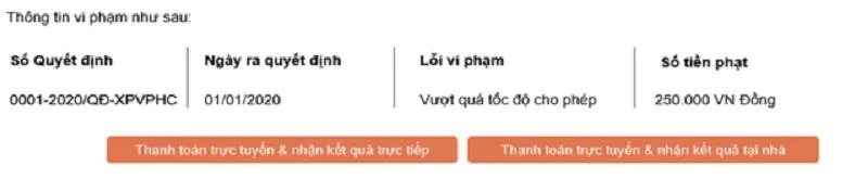 Cục CSGT giải thích cặn kẽ về nộp phạt giao thông trực tuyến ảnh 2 Cục CSGT giải thích cặn kẽ về nộp phạt giao thông trực tuyến ảnh 2
