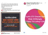 Nhiều cụ già tại Hà Nội bị mất tiền tỉ vì chiêu lừa giả danh công an ảnh 2 Thủ đoạn lừa đảo mới: 'Tuyển cộng tác viên làm việc online’