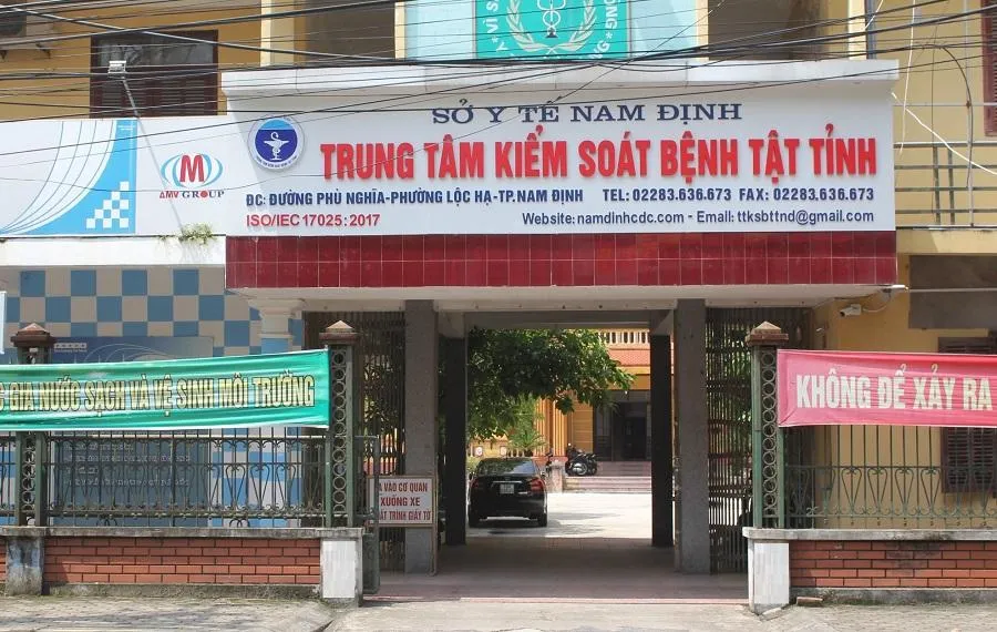 Thông qua việc mua bán kit test với giá cao, CDC Nam Định được Công ty Việt Á chi “hoa hồng” với số tiền lên tới hơn 3 tỉ đồng. Ảnh: CDC Nam Định