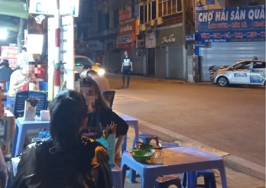 Khu vực xảy ra vụ việc. Ảnh: FB Khu vực xảy ra vụ việc. Ảnh: FB