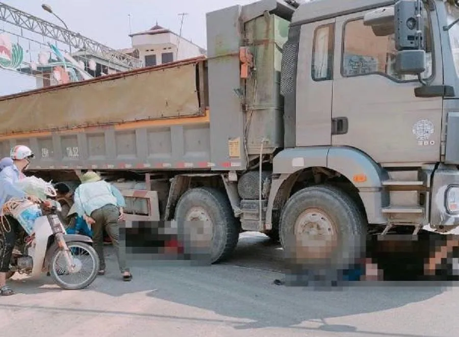 Hiện trường vụ tai nạn. Ảnh: FB