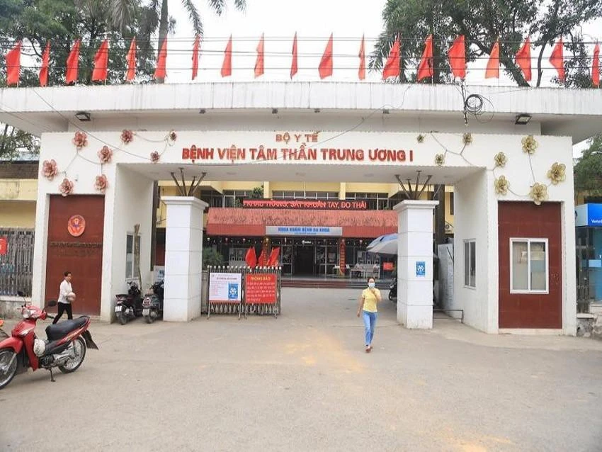 Bệnh viện Tâm thần Trung ương I. Ảnh: UYÊN TRANG