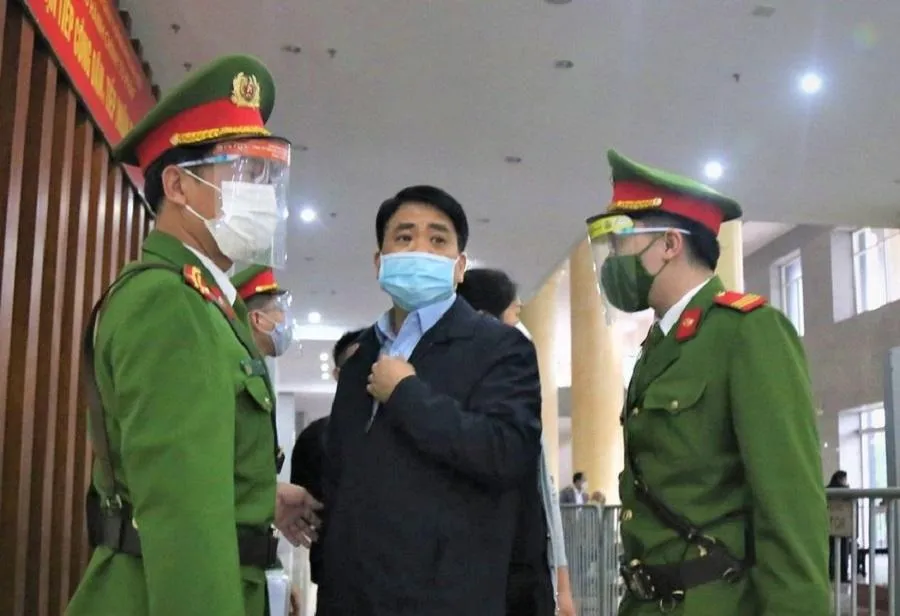 TAND Cấp cao tại Hà Nội chuẩn bị xét xử phúc thẩm vụ chế phẩm Redoxy-3C, do cựu chủ tịch Hà Nội Nguyễn Đức Chung có đơn kháng cáo. Ảnh: UYÊN TRANG