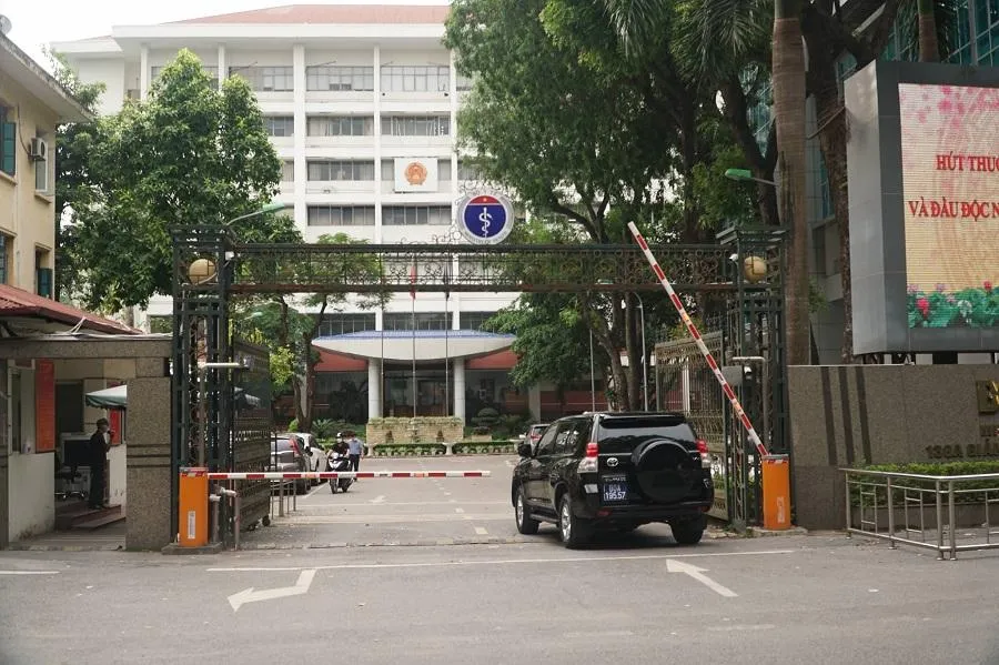 Trụ sở Bộ Y tế chiều 7-6. Ảnh: PHI HÙNG