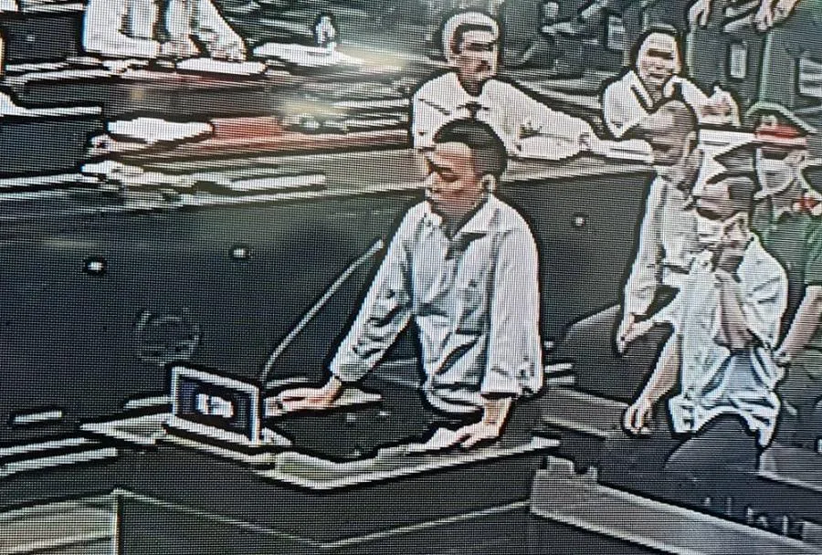 Bị cáo Nguyễn Đại Dương, con rể bị cáo Nguyễn Văn Minh. Ảnh chụp màn hình