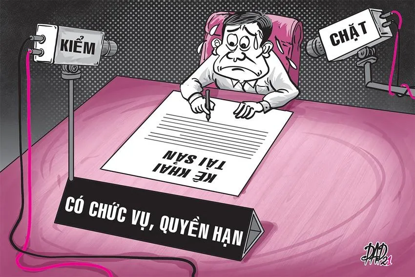 2022 là năm đầu tiên thực hiện xác minh tài sản, thu nhập theo Luật Phòng, chống tham nhũng. Ảnh: PLO