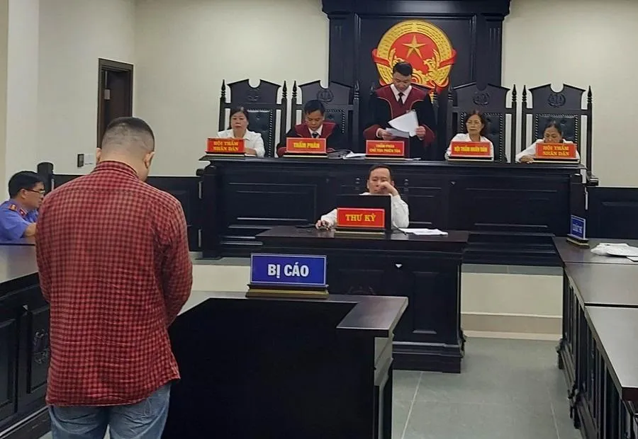 Bị cáo Đặng Ngọc Hải bị tòa tuyên phạt 13 năm tù. Ảnh: UYÊN TRANG Bị cáo Đặng Ngọc Hải bị tòa tuyên phạt 13 năm tù. Ảnh: UYÊN TRANG