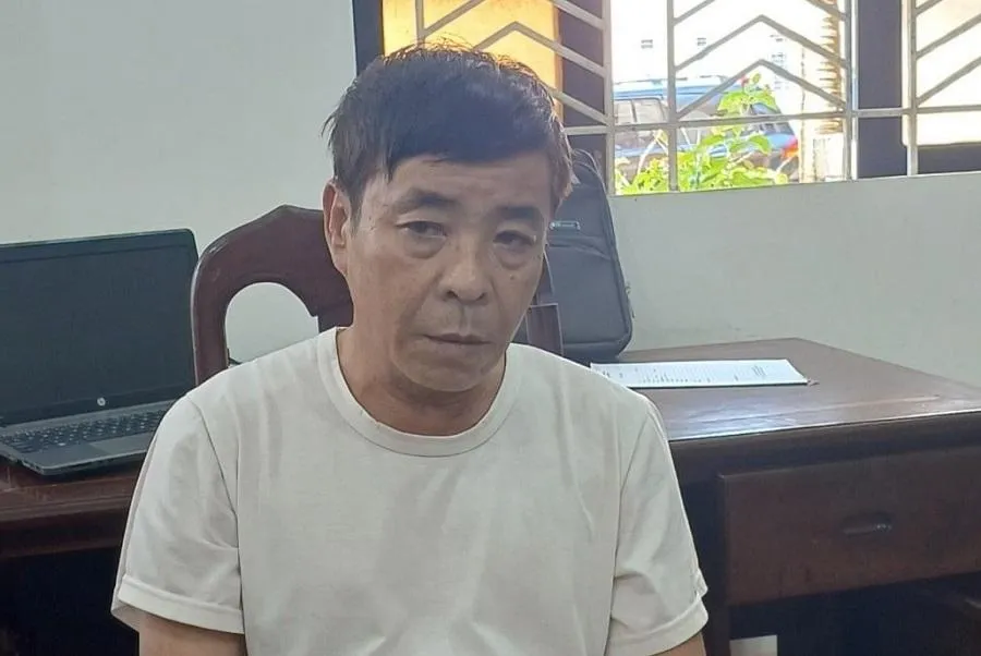 Bị can Đỗ Văn Thạch bị bắt giữ sau 30 năm trốn truy nã. Ảnh: CACC