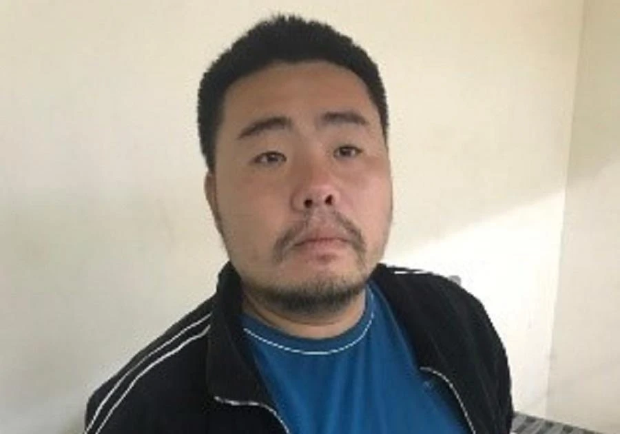 Trần Lê Huy tại thời điểm bị bắt giữ. Ảnh: CACC