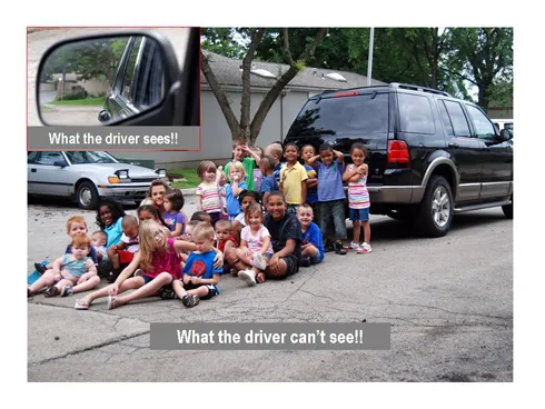 Giữ an toàn cho trẻ khỏi tai nạn lùi xe ảnh 1