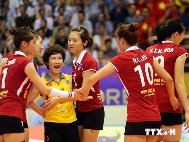 Tuyển nữ Việt Nam vô địch giải Bóng chuyền quốc tế VTV Cup ảnh 1 Tuyển nữ Việt Nam vô địch giải Bóng chuyền quốc tế VTV Cup ảnh 1