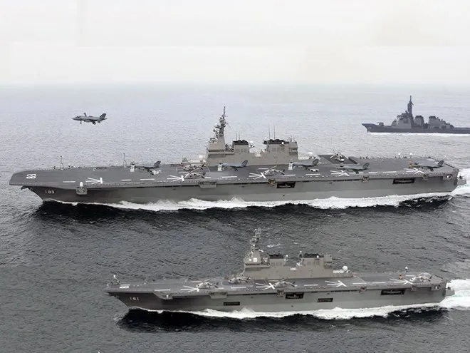 Điểm mặt những tàu đổ bộ kiêm tàu sân bay đang 'bao vây' Trung Quốc ảnh 5